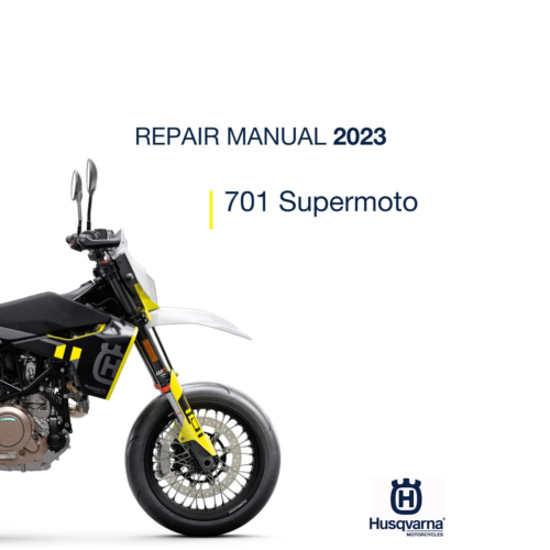 Husqvarna 701 Supermoto Workshop Repair Manual (2023) PDF