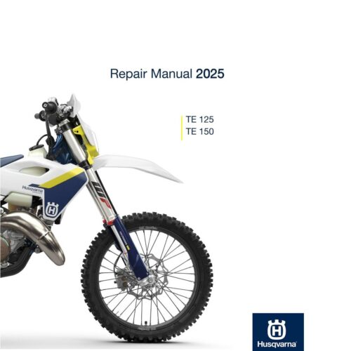 Husqvarna TE 125 TE 150 Workshop Repair Manual 2025 (PDF)