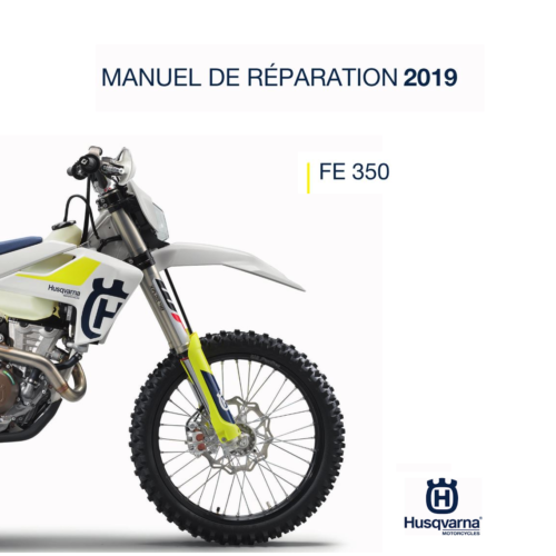 Husqvarna FE 350 Manuel de réparation 2019 PDF