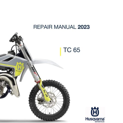 Husqvarna TC 65 Service Manual 2023