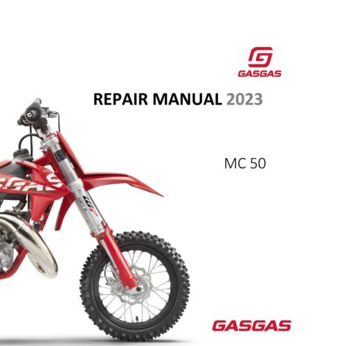 GasGas MC 50 Repair manual 2023 (PDF)