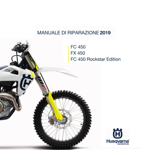 Husqvarna FC 450 FX 450 Manuale di riparazione 2019 PDF