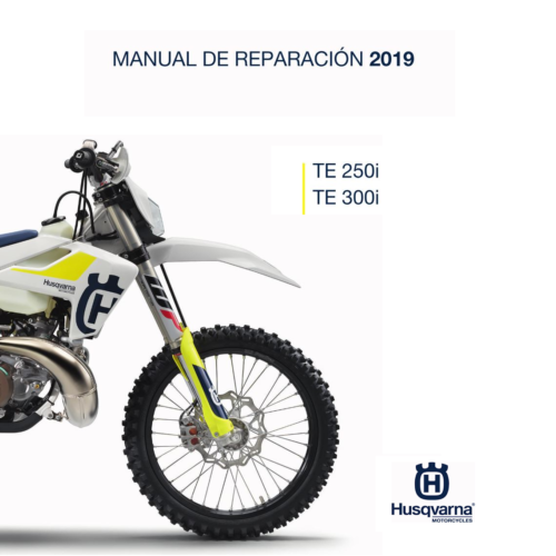 Husqvarna TE 250i TE 300i Manual de reparación 2019 PDF