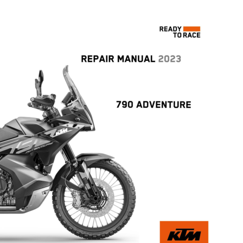 KTM 790 Adventure Repair manual 2023 (PDF)