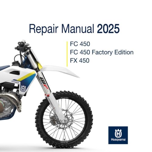Husqvarna FC 450 Factory Repair manual 2025 (PDF)