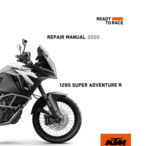 KTM 1290 Super Adventure R Workshop Service Manual (2020) PDF