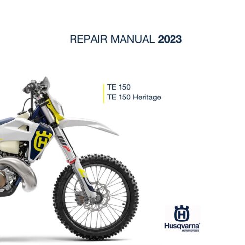 2023 Husqvarna TE 150 Heritage Repair Manual