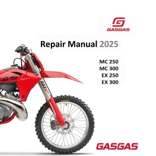 2025 GasGas MC 250 MC 300 Repair Manual