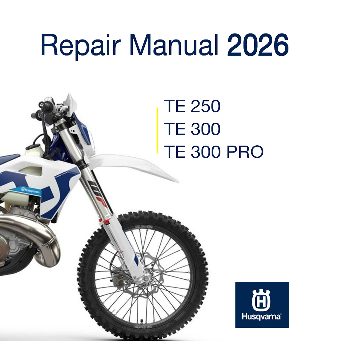 2026 Husqvarna TE 250 Repair Manual PDF with wiring diagrams