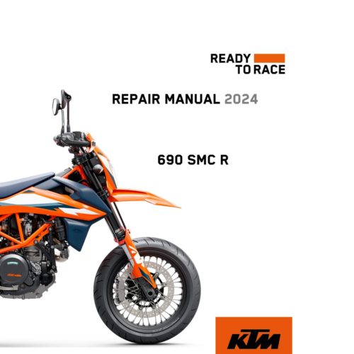 2024 Repair Manual KTM 690 SMC R (US)