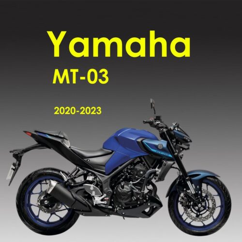 Workshop Service Manual Yamaha MT-03 (2020-2023)