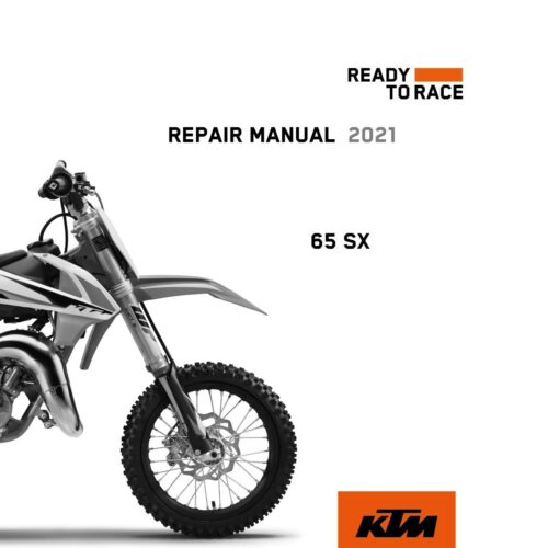 Service Repair Manual KTM 65 SX 2021