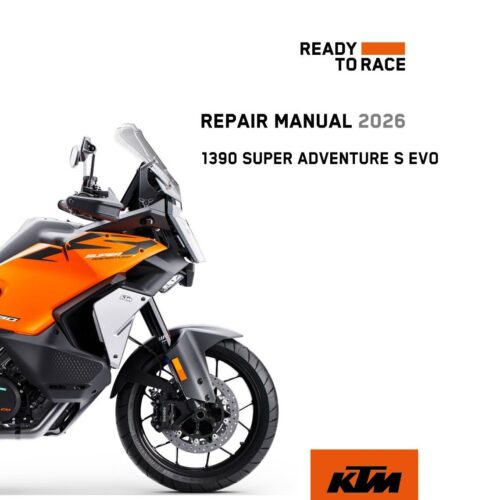 2026 Repair manual KTM 1390 Super Adventure S EVO