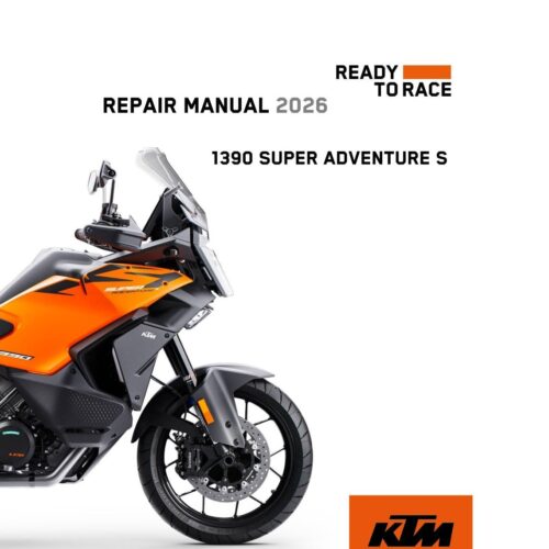 2026 KTM 1390 Super Adventure S Repair Manual