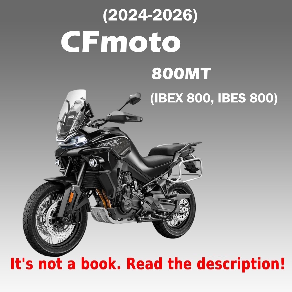 2024-2026 CFMoto 800MT Repair Manual
