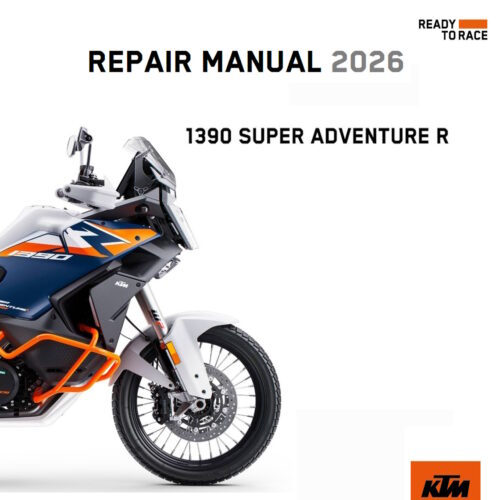 2026 KTM 1390 Super Adventure R Service Repair Manual