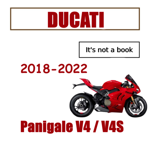 Ducati Panigale V4 V4S workshop service manual PDF download 2018-2022 with 1103cc V4 engine specifications and wiring diagrams