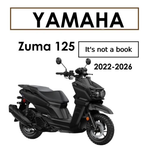 2022–2026 Yamaha Zuma 125 Repair Manual PDF with engine repair, fuel system, electrical system, chassis service, troubleshooting, and wiring diagrams
