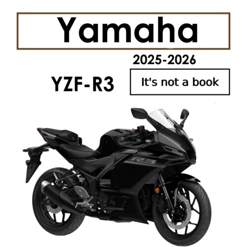 2025–2026 Yamaha YZF-R3 Service Repair Manual PDF