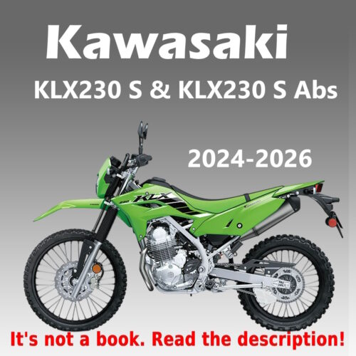 2024–2026 Kawasaki KLX230 S ABS Repair Manual PDF with Wiring Diagram