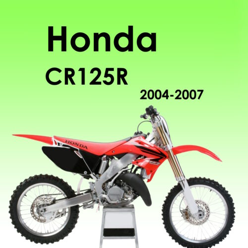 2004-2007 Honda CR125R repair manual PDF download for motocross motorcycle