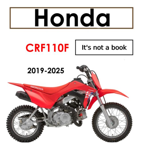 Honda CRF110F Service Manual PDF 2019-2025 with wiring diagrams and complete repair procedures