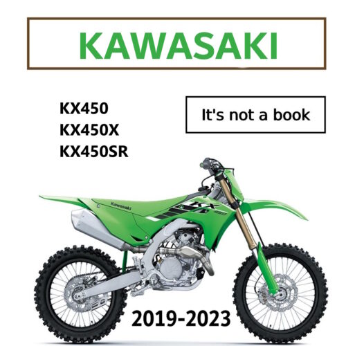 2019-2023 Kawasaki KX450F Workshop Service Manual PDF with wiring diagram and factory maintenance procedures
