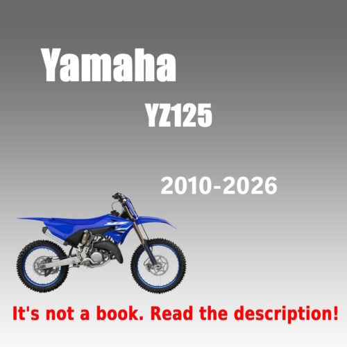 Yamaha YZ125 Repair Manual 2010-2026