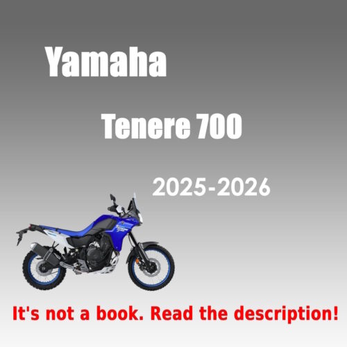 2025–2026 Yamaha Tenere 700 XTZ690 Repair Manual PDF with Wiring Diagram